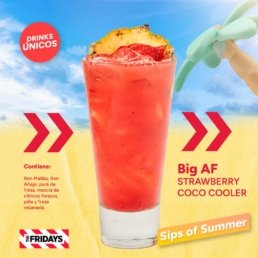 Big AF Strawberry Coco Cooler